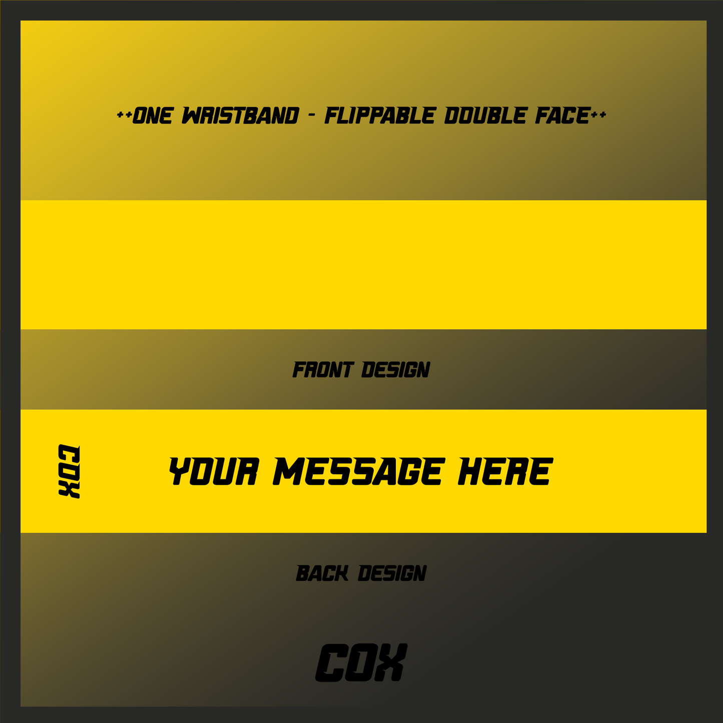 Custom Message on Plain Colors